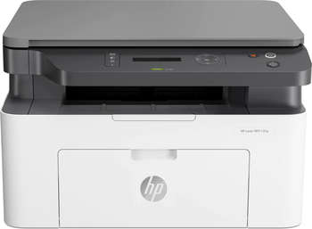 Лазерный МФУ HP Laser 135a A4 белый/серый (4ZB82A)