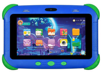 Планшет Digma CITI Kids MT8321  4C RAM2Gb ROM32Gb 7" IPS 1024x600 3G Android 9.0 синий 2Mpix 0.3Mpix BT WiFi microSDHC 64Gb 2800mAh