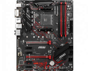Материнская плата MSI B450 GAMING PLUS MAX Soc-AM4 AMD B450 4xDDR4 ATX AC`97 8ch GbLAN RAID+DVI+HDMI