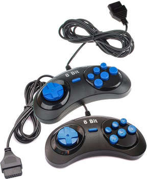 Аксессуар для игровой приставки DENDY Джойстик 03-JS черный для: Dendy