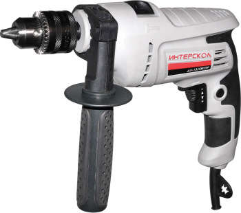 Дрель Интерскол ДУ-13/580ЭР 580Вт патрон:кулачковый реверс 632.1.0.00