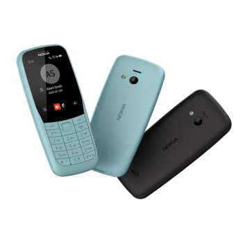 Сотовый телефон Nokia 220 DS TA-1155 Black, 2.4'' 320x240, 24MB, 0,3Mpix, 2 Sim, 2G, 3G, LTE, BT v4.2, Micro-USB, 1200mAh 16QUEB01A08