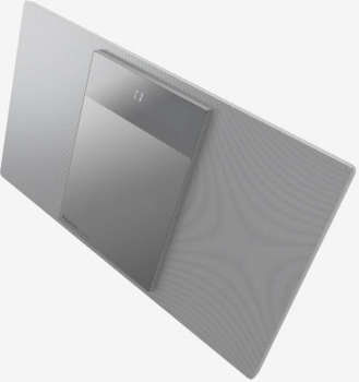 Музыкальный центр Panasonic SC-HC410EE-S серебристый 40Вт/CD/CDRW/FM/USB/BT