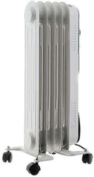 Обогреватель РЕСАНТА Радиатор масляный ОМПТ- 5Н 1000Вт белый