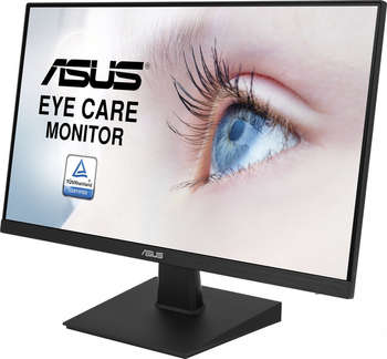 Монитор ASUS VA24EHE 23.8" Wide LED IPS monitor, 16:9, FHD 1920x1080, 5ms, D-Sub, DVI-D, HDMI, 75 Hz, VESA 100x100 mm, Kensington lock, Flicker free, black