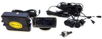 Парковочный радар SHO-ME Y-2680N04 4 датчика 22мм черный