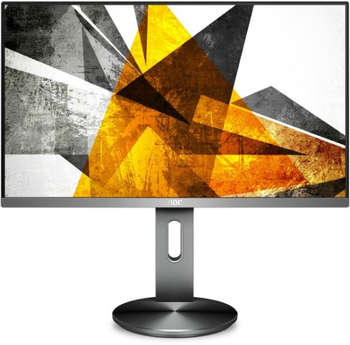 Монитор AOC 27" Professional U2790PQU черный IPS LED 16:9 HDMI M/M матовая HAS Pivot 1000:1 350cd 3840x2160 DisplayPort Ultra HD USB 6.5кг