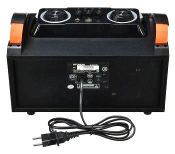 Музыкальный центр HYUNDAI H-MAC160 черный 80Вт/USB/BT/SD/MMC