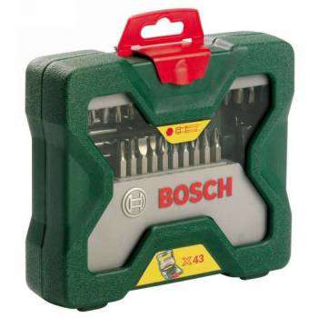 Набор бит и сверел  BOSCH X-line 43 43 предмета 2607019613