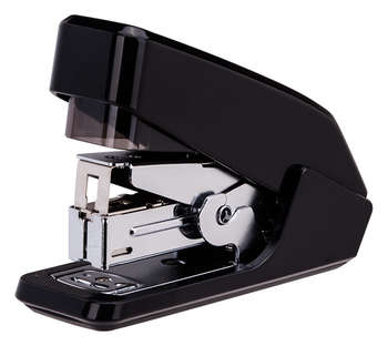 Канцтовар DELI Степлер E0466BLCK Pro 24/6 26/6  черный 50скоб закрытый