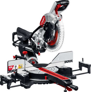 Пила торцовочная ЗУБР Торцовочная пила ЗПТ-305-1800 ПЛ 1800Вт 5000об/мин d=305мм