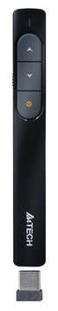 Проведение презентаций A4TECH LP15 Radio USB черный