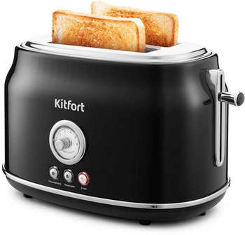 Тостер KITFORT KT-2038-1 685Вт черный