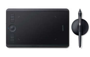 Графический планшет Wacom Intuos Pro PTH-460 Bluetooth/USB черный