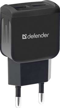 Зарядное устройство, аккумулятор Адаптер питания EPA-13 5V/2.1A 2XUSB 83840 DEFENDER