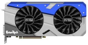 Видеокарта Palit PCI-E PA-GTX1080 GameRock nVidia GeForce GTX 1080 8192Mb 256bit GDDR5X (УЦЕНКА)