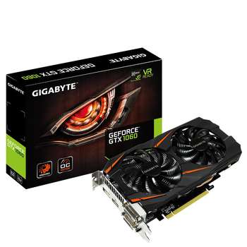 Видеокарта Gigabyte PCIE16 GTX1060 3GB GDDR5 GV-N1060WF2OC-3GD GIGABYTE (УЦЕНКА)