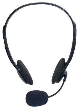 Гарнитура DEFENDER Aura 102 черный, кабель 1,8 м 63102