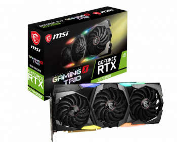 Видеокарта MSI RTX 2070 SUPER GAMING X TRIO 8192Mb 256bit GDDR6 1800/14000/HDMIx1/DPx3/HDCP Ret