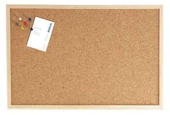 Демонстрационное оборудование HEBEL MAUL Демонстрационная доска Weiss 2704070 пробковая 40x60см деревянная рама коричневый