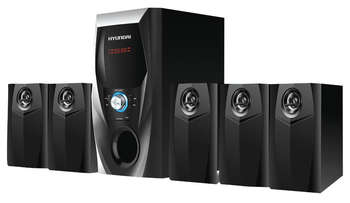 Музыкальный центр HYUNDAI Микросистема H-HA540 черный 150Вт FM USB BT SD/MMC/MS