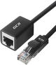 Патч-корд Greenconnect RJ45 Cat. 6 F/UTP PVC 1.5м чёрный