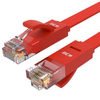 Патч-корд Greenconnect RJ45 Cat. 6 U/UTP PVC 7.5м красный