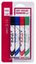 Маркер DELI Набор маркеров для досок EU00101 Think круглый пиш. наконечник 2мм 4цв. блистер