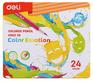Карандаш DELI EC00225 Color Emotion липа 24цв. мет.кор.