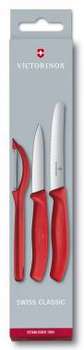 Нож кухонный VICTORINOX 6.7111.31 красный карт.коробка
