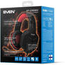 Игровая гарнитура Sven Наушники с микрофоном AP-G988MV черный/красный 2.2м накладные оголовье