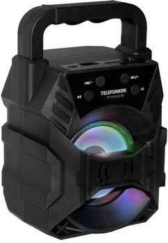 Портативная акустика TELEFUNKEN Колонка порт. TF-PS1227B черный 8W 1.0 BT/USB 800mAh