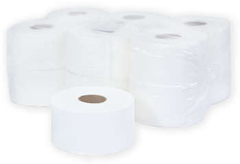 Бумага туалетная ТЕРЕС mini Comfort 2-хслойная 120м белый