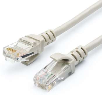 Патч-корд Кабель PATCH CAT5E UTP 0.5M GREY AT9159 ATCOM