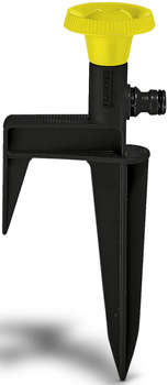 Поливочное оборудование KARCHER Дождеватель CS 9 круговой желтый черный