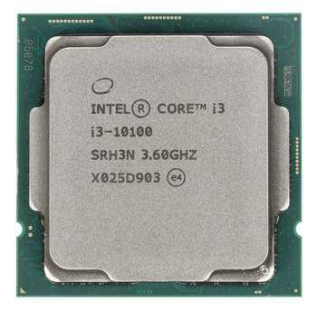 Процессор Intel Core i3 10100 Soc-1200 Box BX8070110100 S RH3N