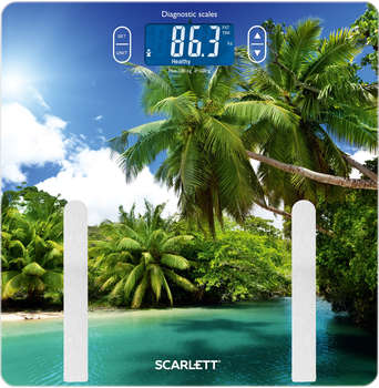 Весы SCARLETT напольные электронные SC-BS33ED12 макс.180кг рисунок