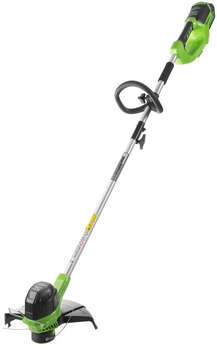 Триммер, коса GREENWORKS Триммер электрический G40LT аккум. разбор.штан. реж.эл.:леска