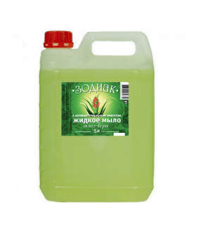 Мыло ЗОДИАК жидкое 5л алоэ вера канистра