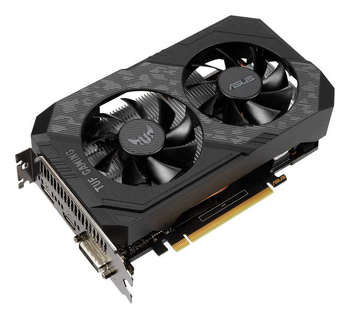Видеокарта ASUS PCI-E TUF-GTX1650-O4GD6-GAMING NVIDIA GeForce GTX 1650 4Gb 128bit GDDR6 1410/12000 DVIx1 HDMIx1 DPx1 HDCP Ret