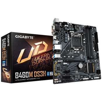 Материнская плата Gigabyte B460 S1200 MATX B460M DS3H
