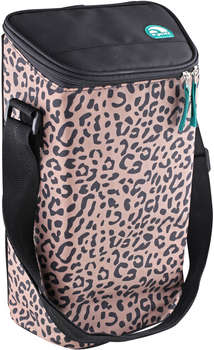 Сумка-термос IGLOO 2 Bottle Wine Tote 16 2л. леопард/коричневый