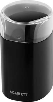 Кофемолка SCARLETT SC-CG44505 160Вт сист.помол.:ротац.нож вместим.:60гр черный