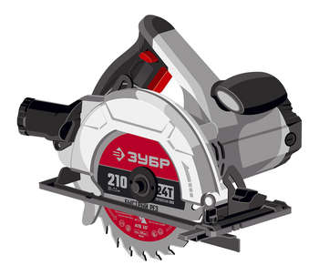 Пила циркулярная ЗУБР Циркулярная пила D диска.:210мм