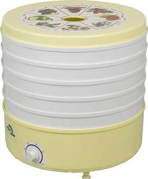 Сушилка для овощей и фруктов РОТОР СШ-007 5под. 520Вт белый