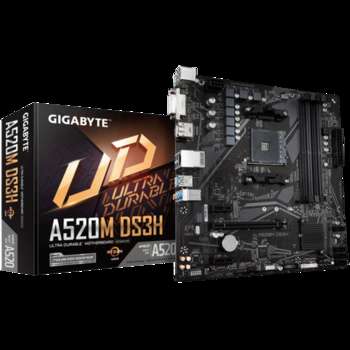 Материнская плата Gigabyte A520M DS3H