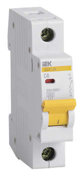 Автоматический выключатель IEK MVA20-1-006-C