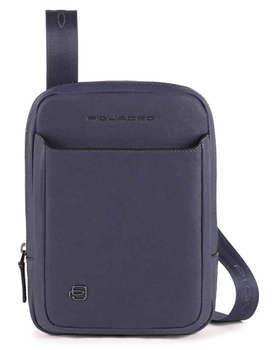 Сумка PIQUADRO мужская Black Square CA3084B3/BLU4 синяя натур.кожа