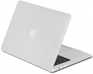 Сумка для ноутбука DF Накладка для ноутбука 15.4" MacCase-04 серебристый твердый пластик