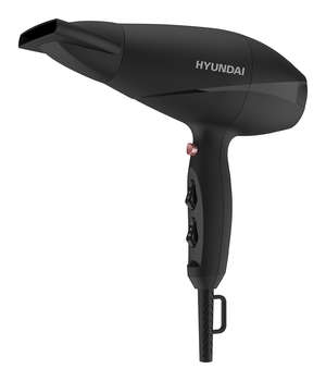 Фен для волос HYUNDAI Фен H-HDI0750 2200Вт черный/черный